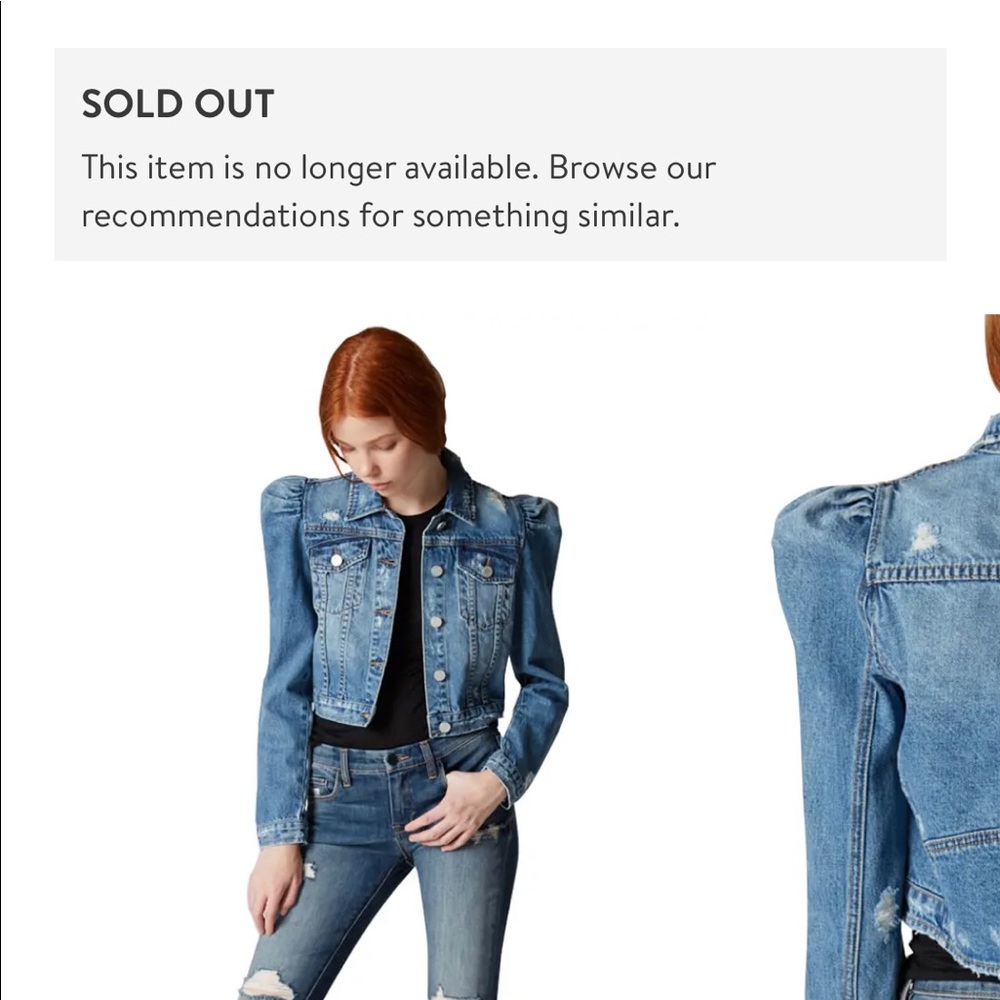 Blank NYC denim jacket NWOT